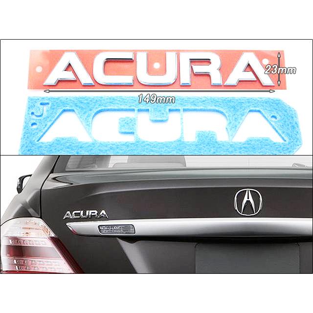 レジェンドKB2【ACURA】アキュラRL純正USエンブレム-リアACURAレター