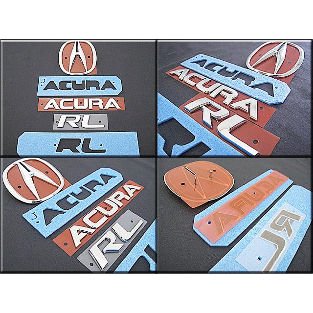 レジェンドKB2【ACURA】アキュラRL純正USエンブレムセット-リア3点