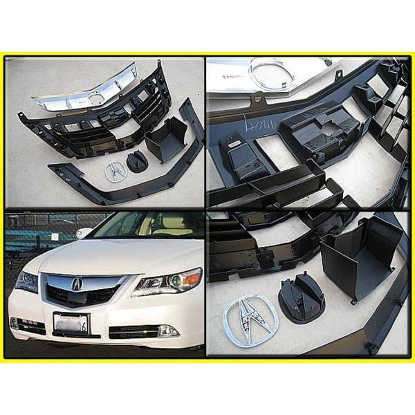 レジェンドKB2前期【ACURA】アキュラRL純正USフロントグリル6点