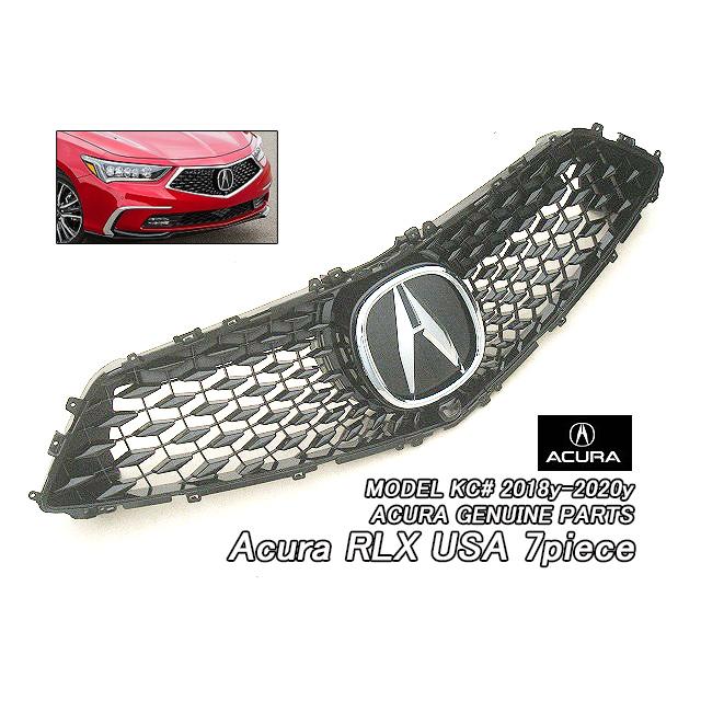 Acura フロントグリル シルバー 前期用 h215_1.jpg
