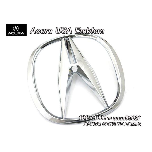 アキュラAマーク【ACURA】101×100mm米国US純正エンブレム(PNua5tl02f 