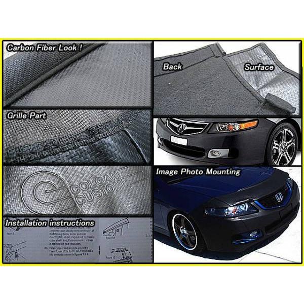 アコードCL7CL9後期【ACURA】アキュラTSX社外USフルノーズブラ