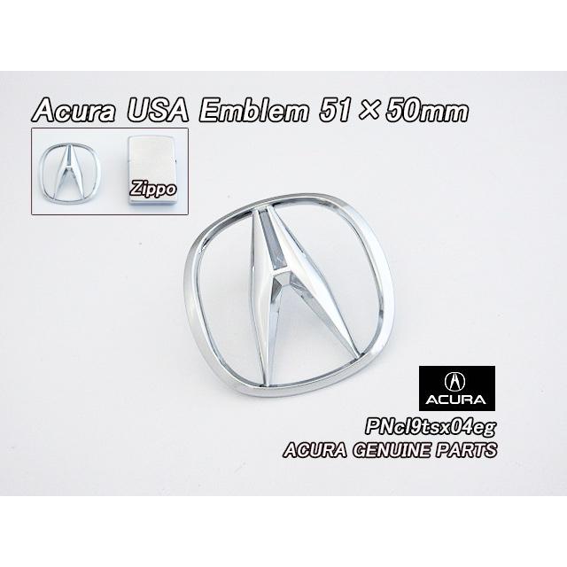 アキュラAマーク【ACURA】51×50mm米国US純正エンブレム-ミニサイズ