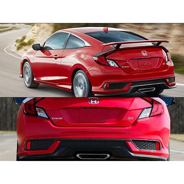 シビック2ドアFC3FC4【HONDA】ホンダCIVICクーペ純正USエンブレム-リア