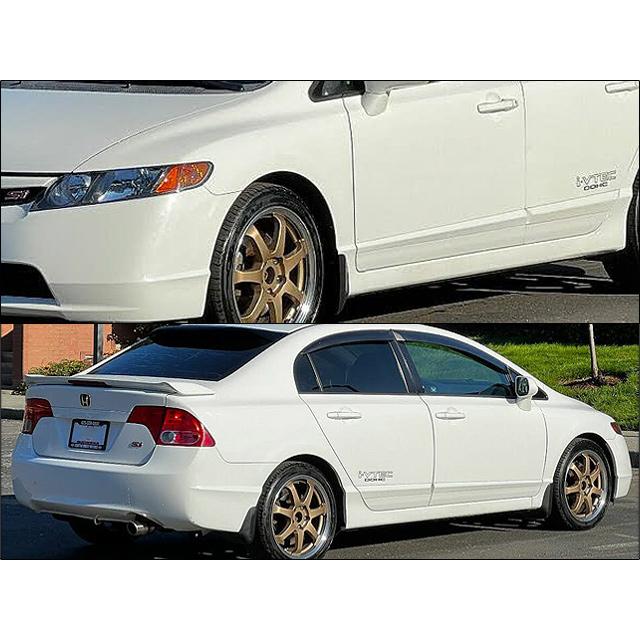 シビックFD【HONDA】ホンダCIVICセダンSi純正USステッカー左右2点i