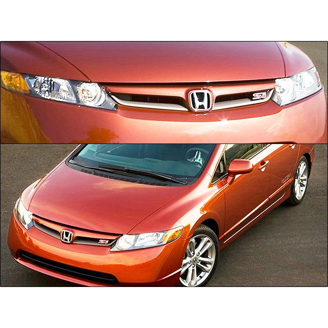 シビックFD【HONDA】ホンダCIVIC純正US前期エンブレム-フロントSi