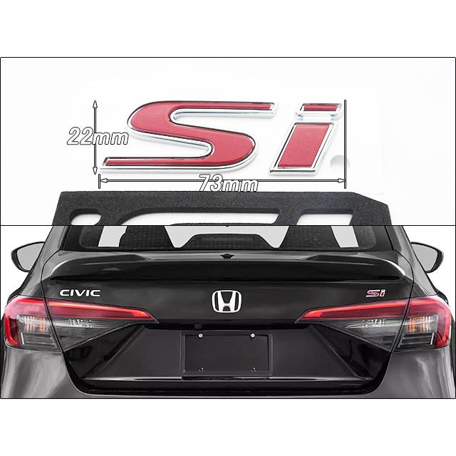 シビックFL【HONDA】ホンダCIVICセダン純正USエンブレム-リアSi