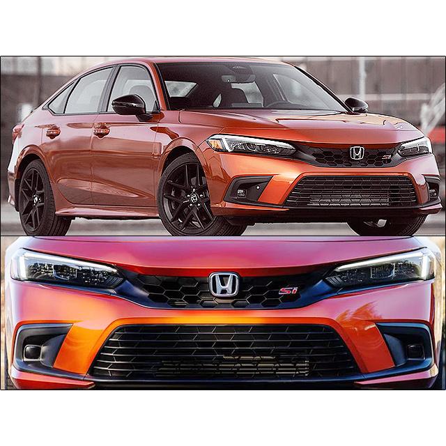 シビックFL【HONDA】ホンダCIVICセダン純正USエンブレム-フロントSi