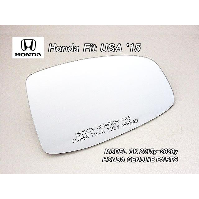 フィットGK【HONDA】ホンダFIT純正USドアミラーガラス右側(15 フィットGK【HONDA】ホンダFIT純正USドアミラーガラス右側(15