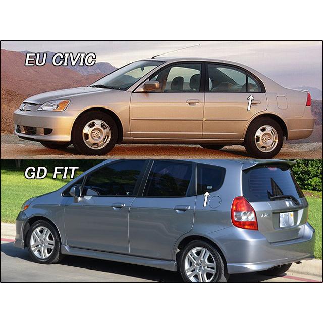 ホンダUSラベル【HONDA】米国USA純正ステッカーLEV(Low.Emission