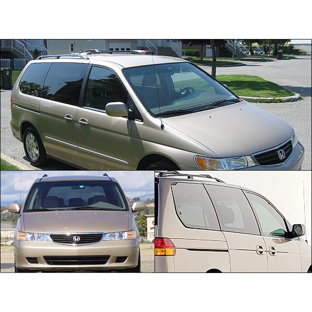 ラグレイトRL1【HONDA】ホンダODYSSEY純正USマストアンテナ2点(黒色