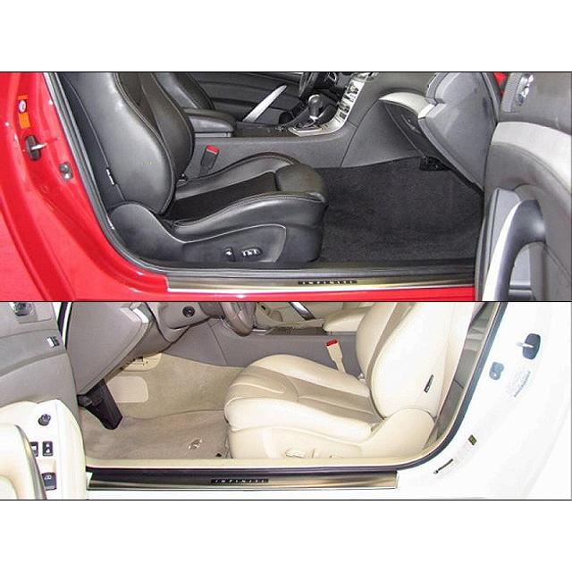 CKV36 スカイラインクーペ 純正オプション イルミネーションスカッフプレート CKV36 スカイラインクーペ 純正オプション イルミネーション