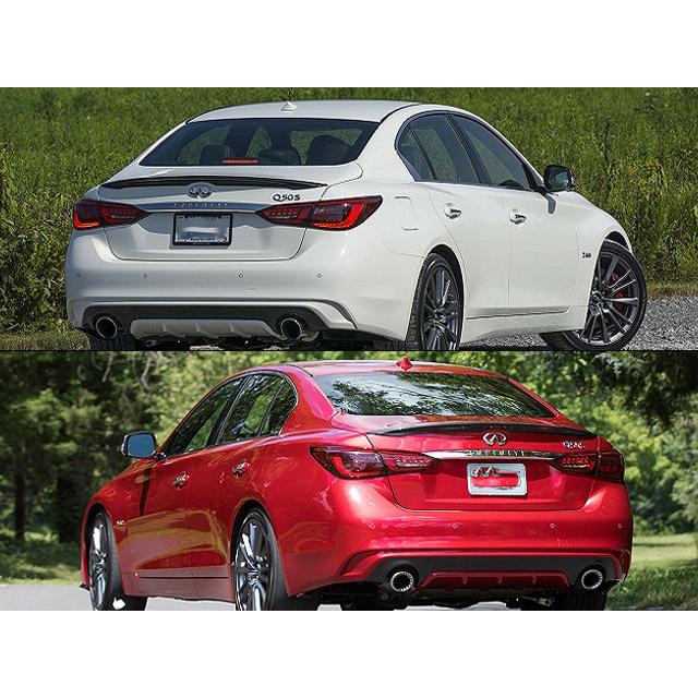 スカイラインV37セダン中期【INFINITI】インフィニティQ50純正USリア 