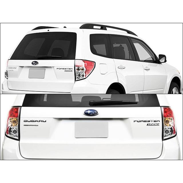 フォレスターSH【SUBARU】スバルFORESTER純正USエンブレム-リアPZEV