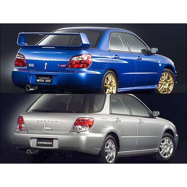 インプレッサGD.GG【SUBARU】スバルIMPREZA純正USエンブレム-リア