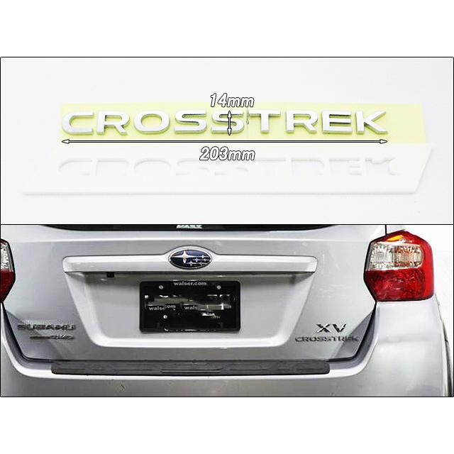スバルXV【SUBARU】GP7GPE前期クロストレック純正USエンブレム-リア