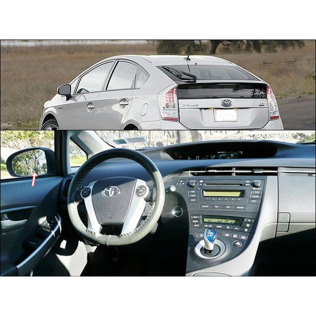 プリウスZVW30【TOYOTA】トヨタPRIUS純正USドアミラーガラス左側