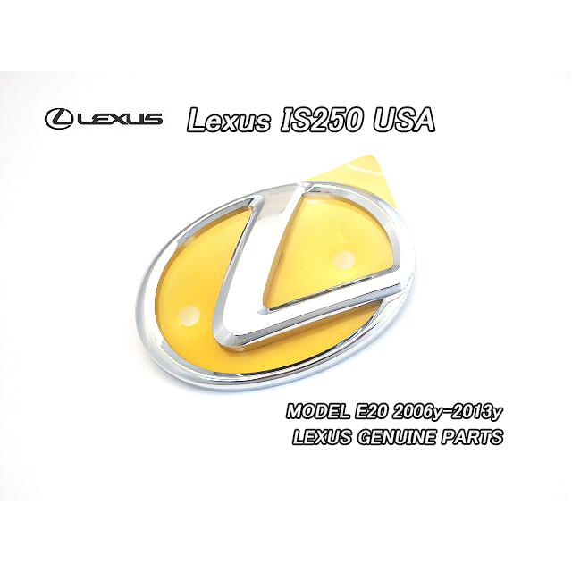 レクサスIS250/LEXUS/GSE20純正USエンブレム-エンジンカバーLマーク