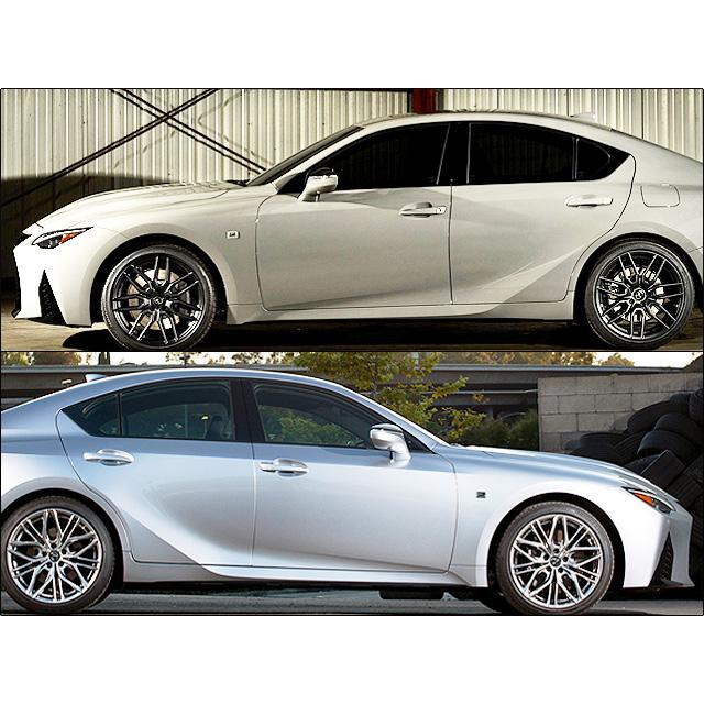 レクサスIS500/LEXUS/USE30純正USエンブレム-サイドF-SPORTマーク左右2 