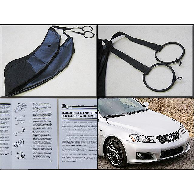 レクサスIS-F/LEXUS/USE20社外USノーズブラCOLGANハーフType(1ピース