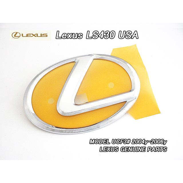 セルシオUCF30後期/LEXUS/レクサスLS430純正USエンブレム-リアLマーク