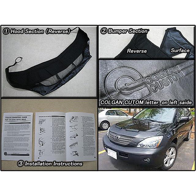 ハリアーU38ハイブリッド/LEXUS/レクサスRX400h社外USフルノーズブラ  