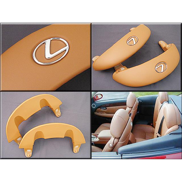 ソアラUZZ40/LEXUS/レクサスSC430純正USシートバックボード左右2点L