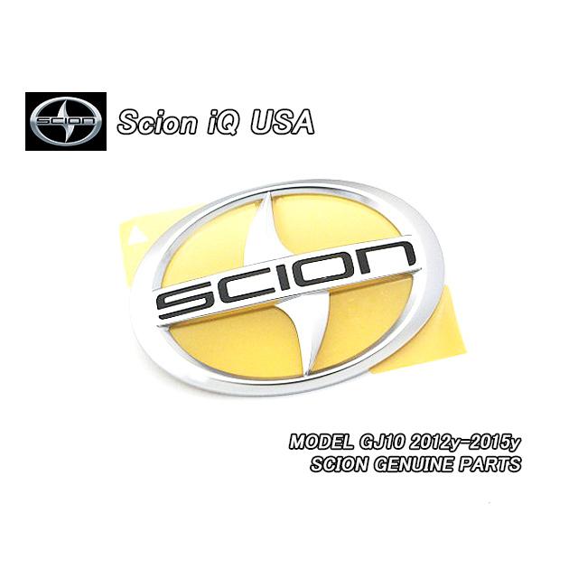 アイ.キューGJ10/SCION/サイオンiQ純正USエンブレム-リアSCIONマーク 