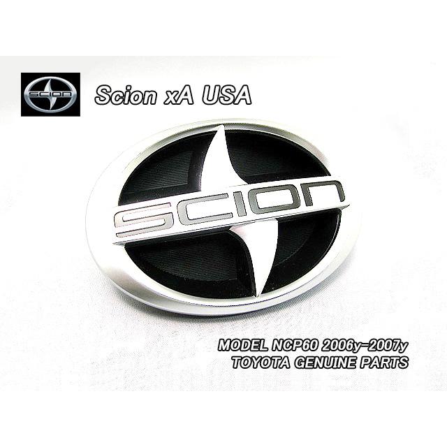 イストNCP60後期/SCION/サイオンxA純正USエンブレム-フロントグリル
