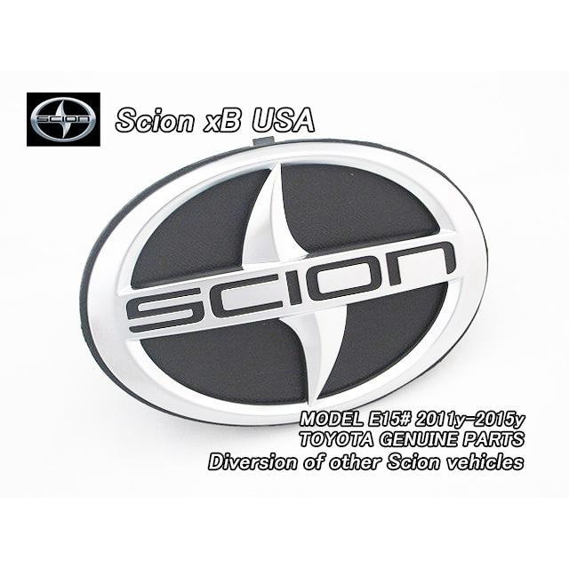 ベムモン　エンブレム　2枚 ルミオンE15後期/SCION/サイオンUS純正xBフロントグリルエンブレム