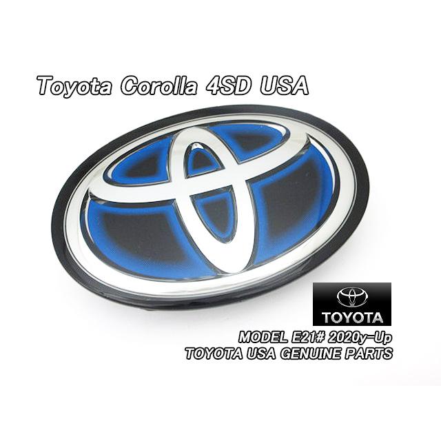 カローラE21#/TOYOTA/トヨタCOROLLAセダンHYBRID純正USエンブレム