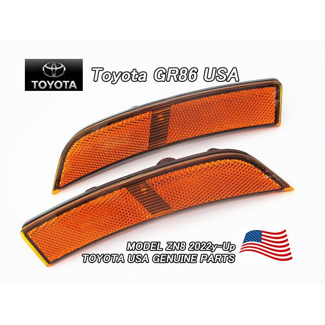 トヨタGR86/TOYOTA/ZN8ハチロク純正サイドマーカーUSフロント トヨタGR86/TOYOTA/ZN8ハチロク純正サイドマーカーUSフロント