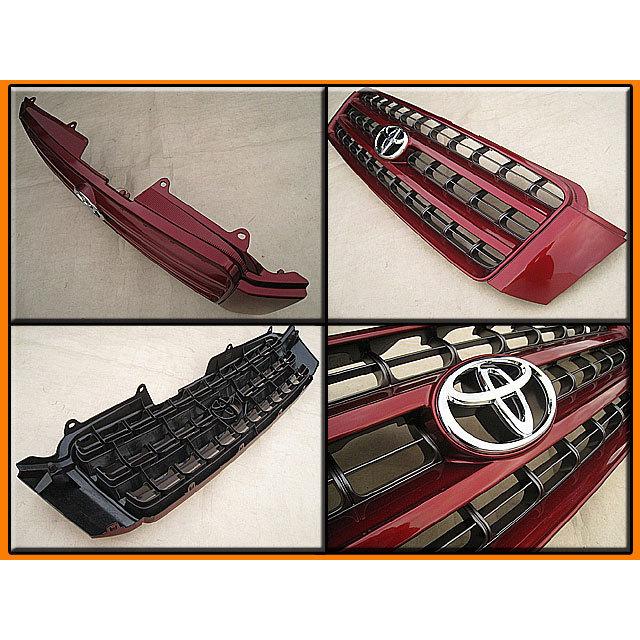 クルーガー前期/TOYOTA/トヨタHighlander純正USフロントグリル赤(3N8