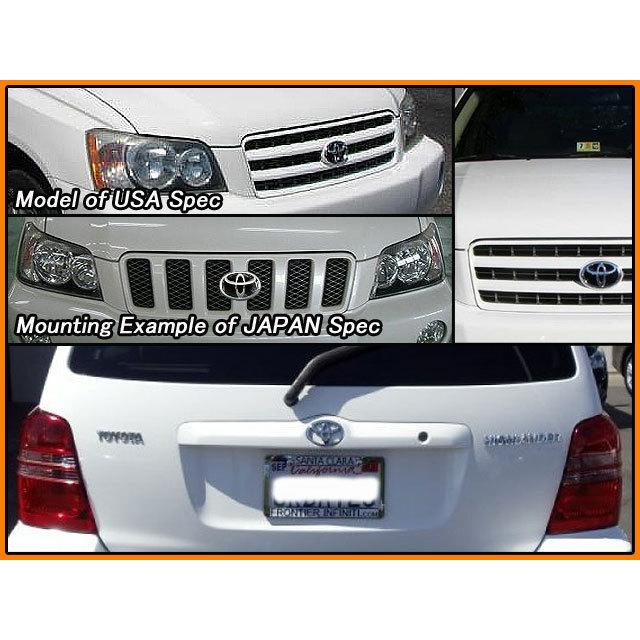 クルーガー前期ACU20/TOYOTA/トヨタHighlander純正USエンブレムセット