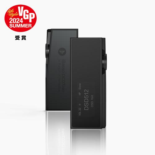 【国内正規品】iBassoAudio DC07PRO ブラック【7月19日発売】Type-C タイプC USB DAC ポータブル 小型 アンプ OLEDディスプレイ ハイレゾ | iBasso Audio | 01