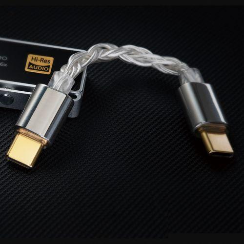 【国内正規品】iBasso Audio アイバッソ CB18C / CB18L アップグレード TypeC Lightning USB-OTG 銀メッキ6N単結晶銅 ネコポス投函 | iBasso Audio | 06