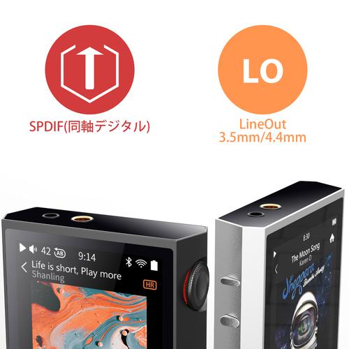 SHANLING M1Plus ブラック 【9月27日発売】シャンリン ES9069Q SHANLING M1Plus ブラック 【9月27日発売】シャンリン ES9069Q