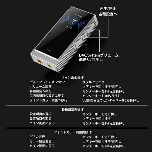 【国内正規品】SHANLING UA6 ブラック【11月8日発売】CS43131 Quad-DAC USB-DAC ポータブル アンプ ケーブル着脱式 4.4mm Type C タイプC | SHANLING | 06
