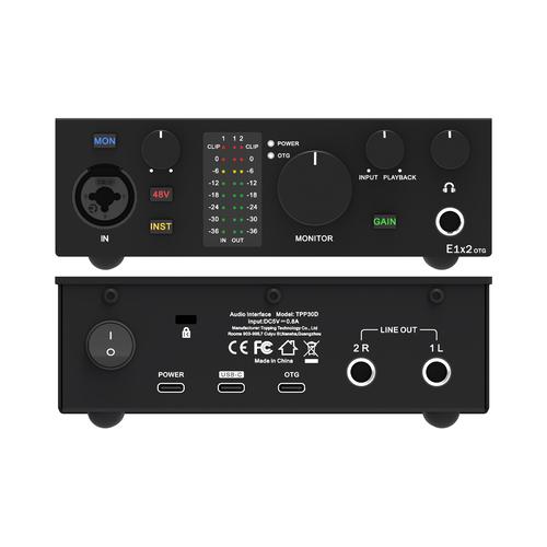 国内正規品】TOPPING Professional E1x2OTG ブラック【7月18日発売