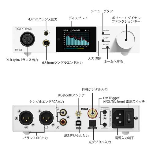 TOPPING 【国内正規品】TOPPING DX5II ブラック【7月18日発売】TOPPING