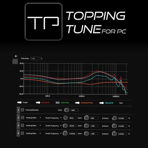 【国内正規品】TOPPING E50II ブラック【3月31日発売】コンパクトデスクトップDAC AK4497S XMOS XU-316 Bluetoothの画像