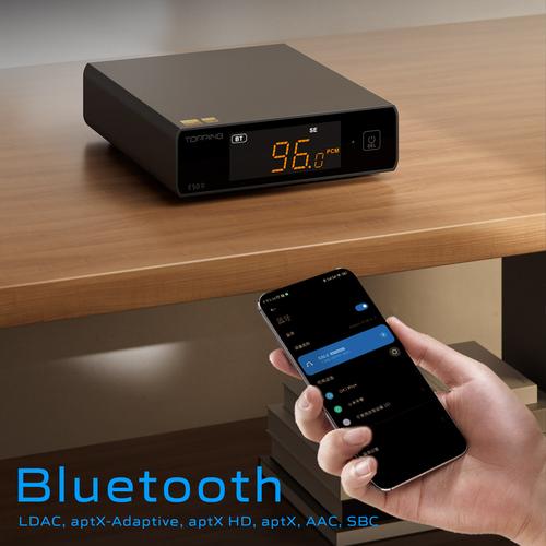 【国内正規品】TOPPING E50II ブラック【3月31日発売】コンパクトデスクトップDAC AK4497S XMOS XU-316 Bluetoothの画像