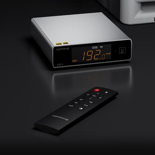 【国内正規品】TOPPING E50II ブラック【3月31日発売】コンパクトデスクトップDAC AK4497S XMOS XU-316 Bluetoothの画像