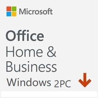 Microsoft Office 2019 Home and Business 2台のWindows10またはMac