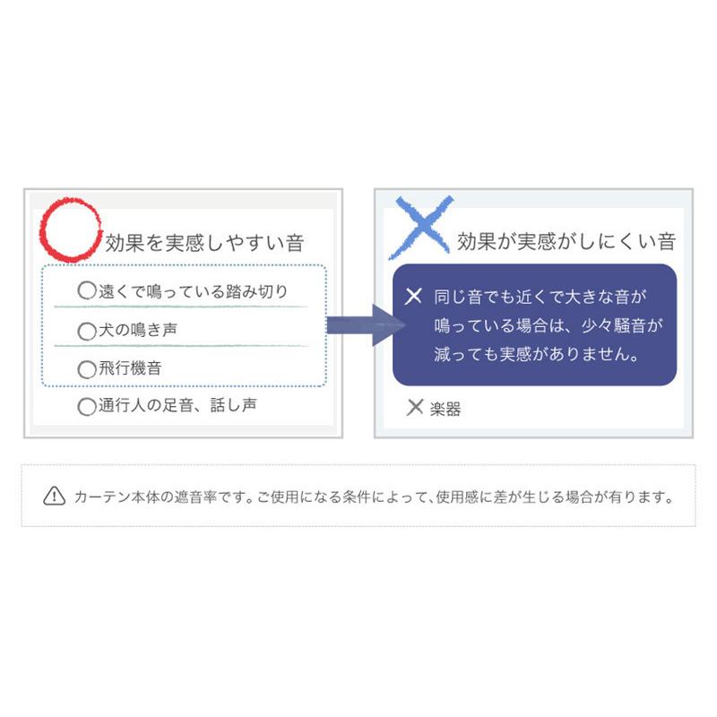 オーダー カーテン 7色 1級遮光 ナチュラル 防音 遮熱 断熱 省エネ 形状記憶 高級感 白 グレー イエロー レッド ラルジュ 幅 201〜300cm 丈 80〜250cm 1枚｜hf-leaves｜09