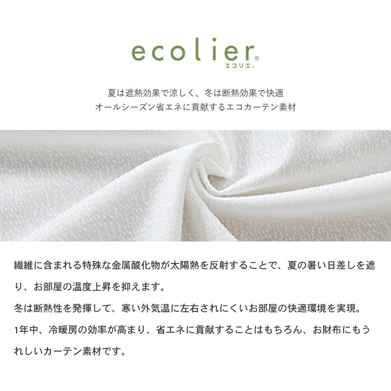 ロディ（RODY） カーテン TEIJIN ミラーレース エコリエ 遮熱 断熱
