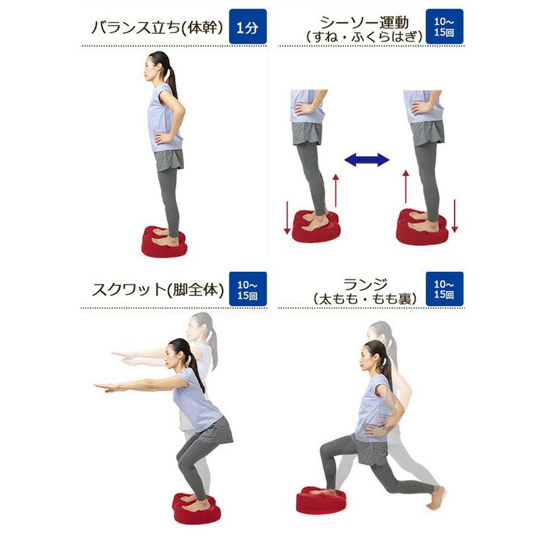 Re 【正規品】ふみトレステッパー エアー内臓 ステッパークッション