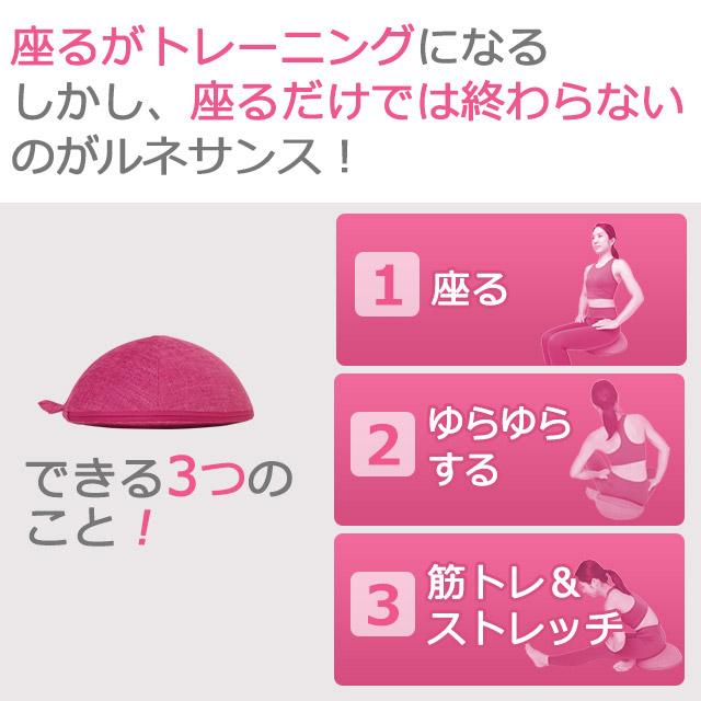 Re 【正規品】ながらクッションDome NCD-100 (ルネサンス) バランス