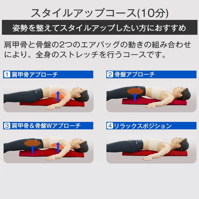 Re リセットポールエアー RPA-100 エアーバッグ 電動ストレッチ ポール