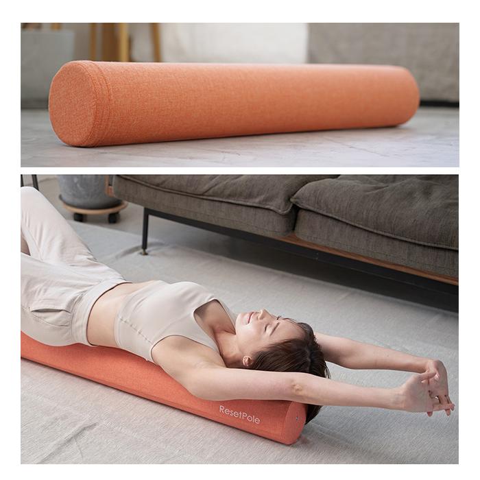 マッサージポール　姿勢矯正　骨盤　肩甲骨ケア　美品 楽天市場】【ポイント10倍】 整体ネックポール RAKUNA ラクナ